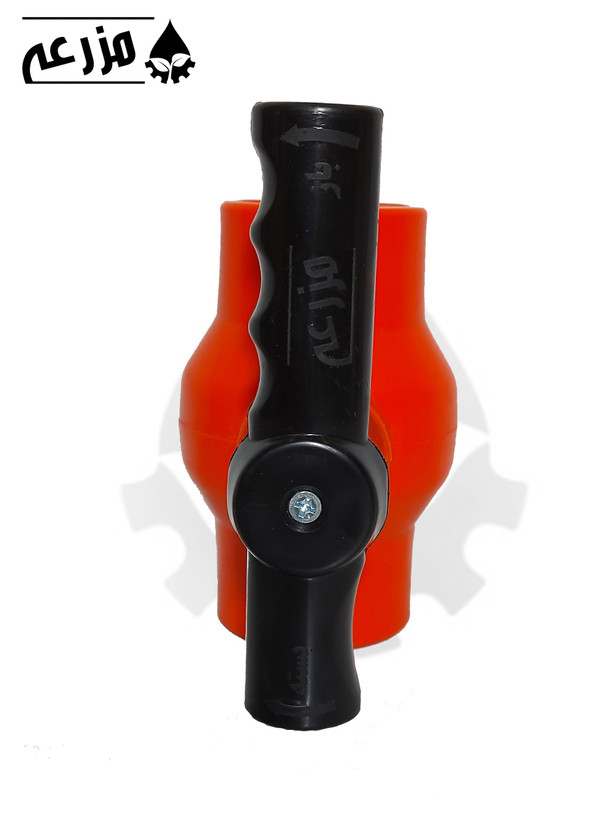 شیر توپی پلیمری دو سر دنده داخل مزرعه (دسته پلیمری) 1/2_1 * 1/2_1