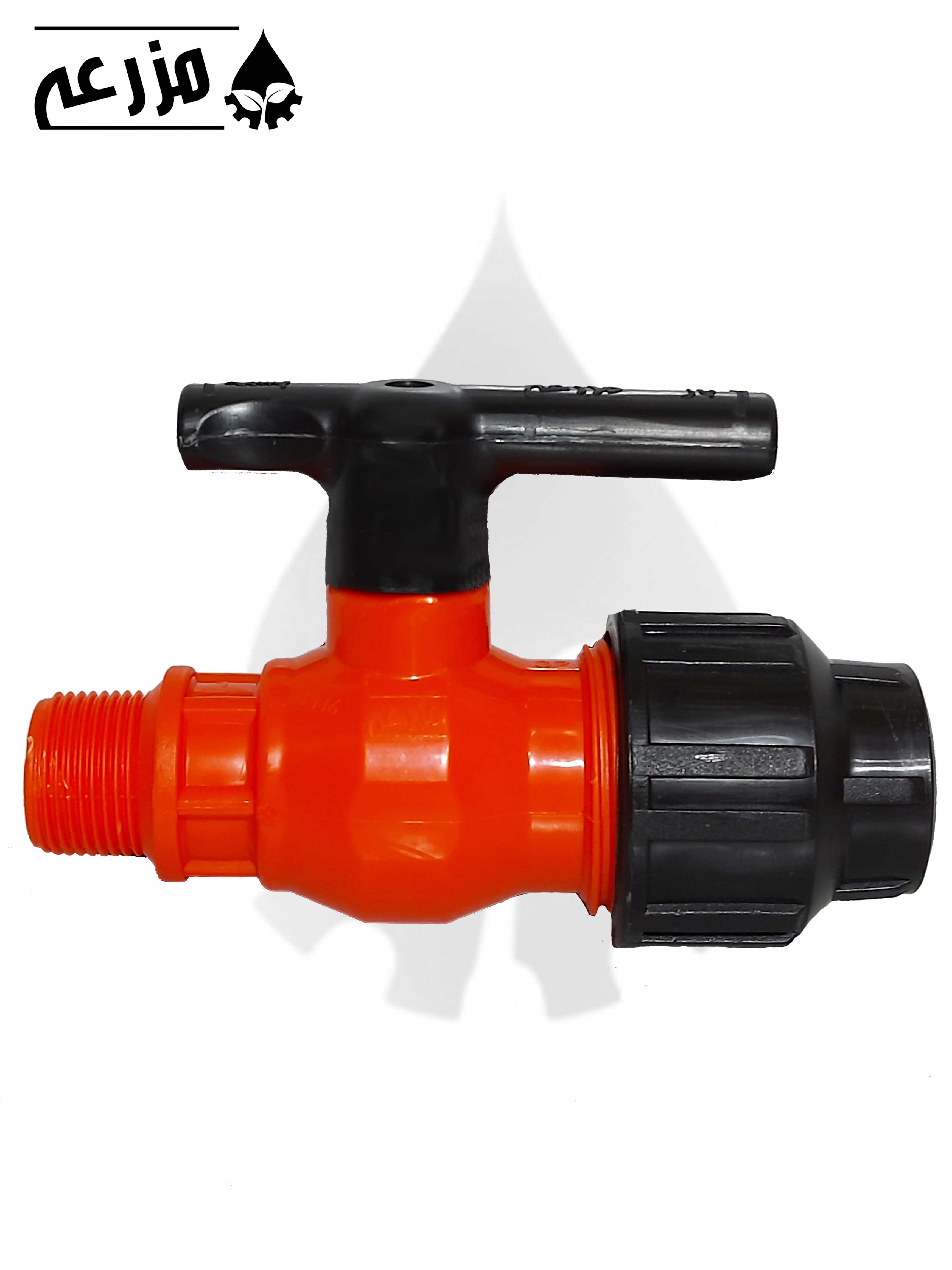 شیر توپی یک سر رابط و یک سر دنده بیرون 1 * 32